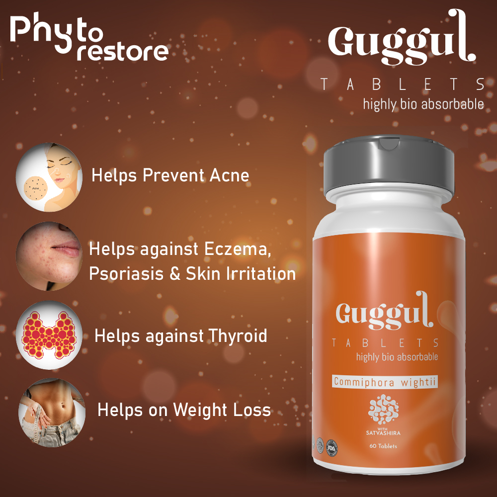 Organic Bio Guggul and Probiotic (60 Tablets) (HS00585)